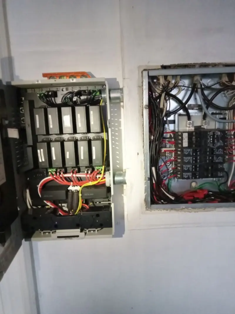 Electrical panel upgrade completed for Commercial Electrician Services in Glens Falls